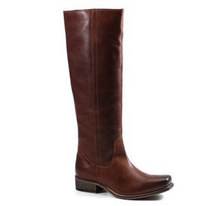 Diba True Tobacco Leather Field Boots
